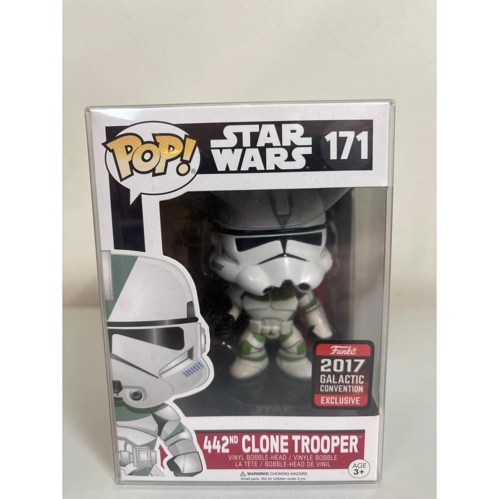 Funko Pop Star Wars 442nd Clone Trooper 171 2017 Galactic Convention Exclusive